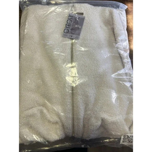 Cozy Cream Hooded Jumpsuit - Picture 9 of 10